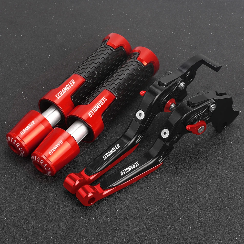 

FOR Scrambler Desert Sled For DUCATI Scrambler Desert Sled 2017 2018 Handlebar Hand Grips Ends Handle Brake Clutch Levers