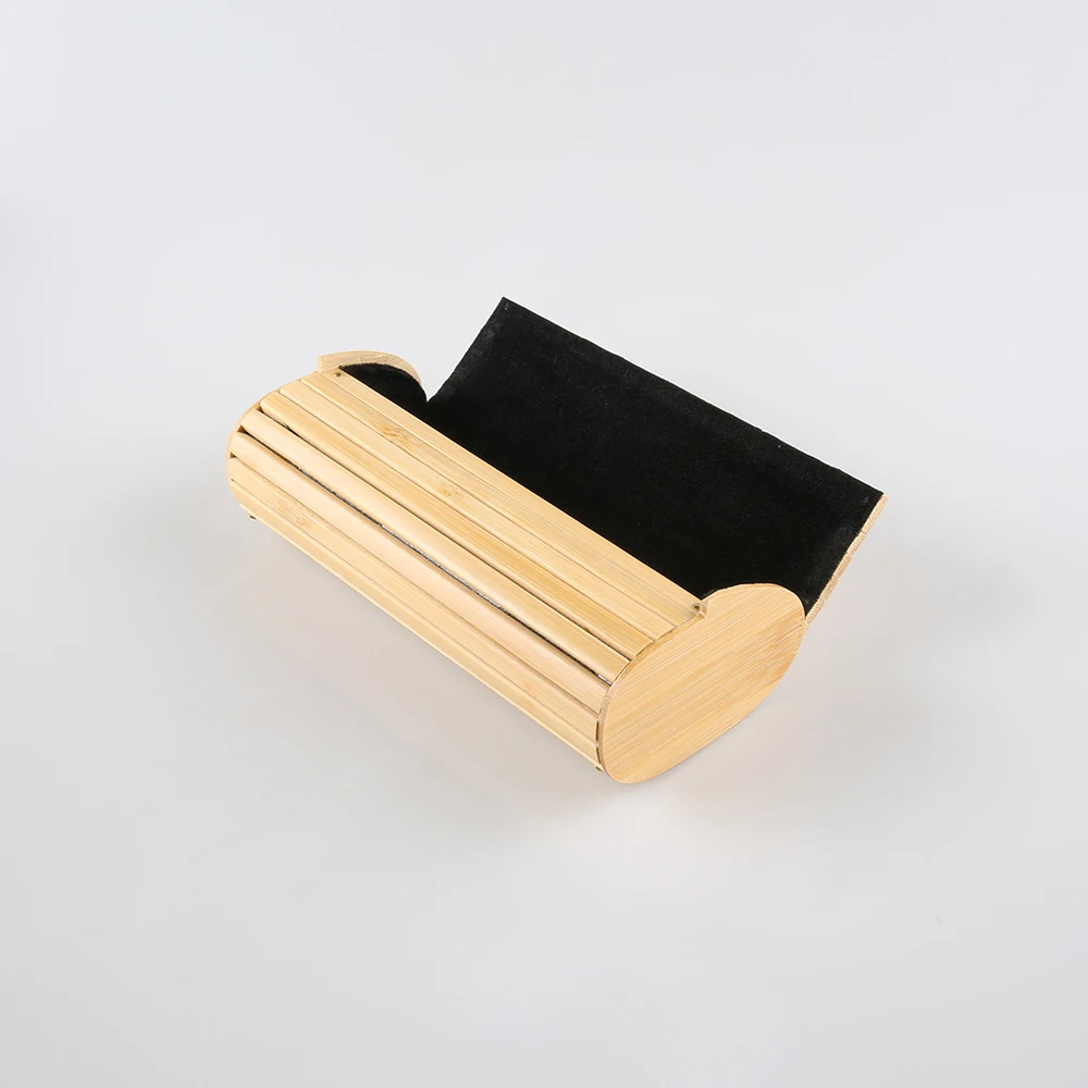 Nilerun 2024 New Creative Penguin Shape Wood Wooden Packaging Box Natural Bamboo Sunglasses Glasses Eyeglasses Eyewear Case