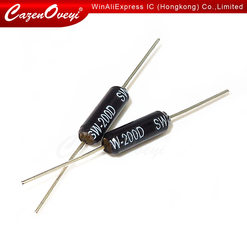 10pcs/lot SW-200D Vibration switch Ball switch Tilt switch Double bead Angle sensor In Stock