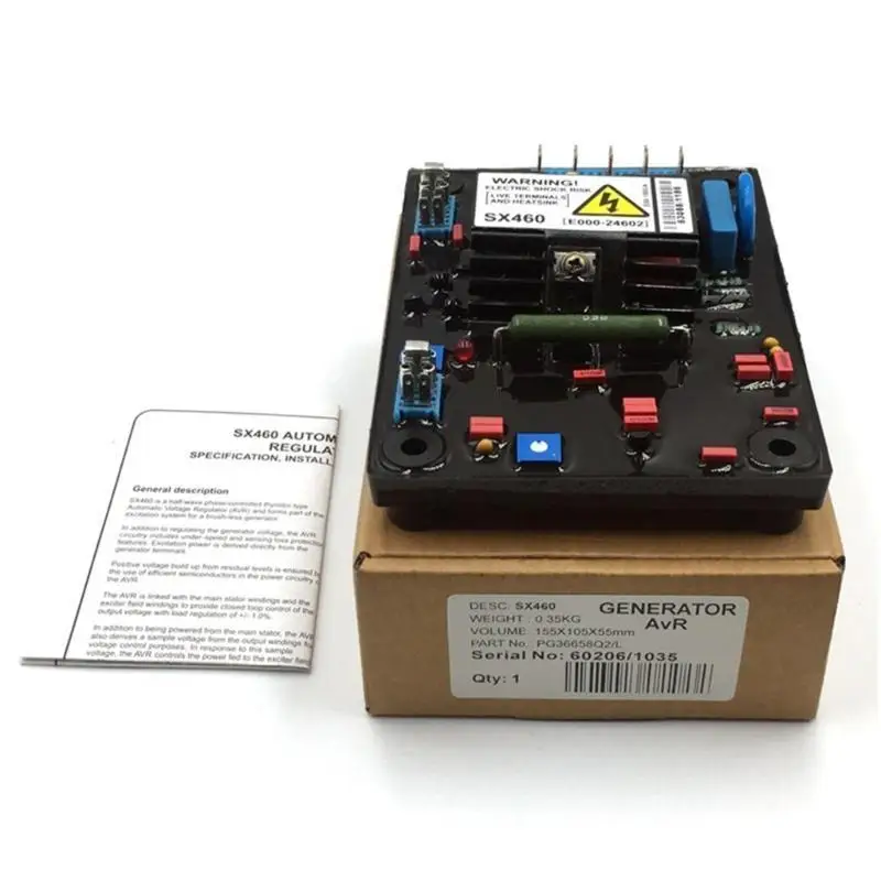 

31BA SX460-A Автоматический идеальный регулятор напряжения для эффективного и стабильного регулирования мощности для инженеров