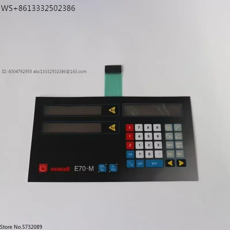 Digital Display Meter for NEWALL E70-M Boring Machine Ball Grid Ruler