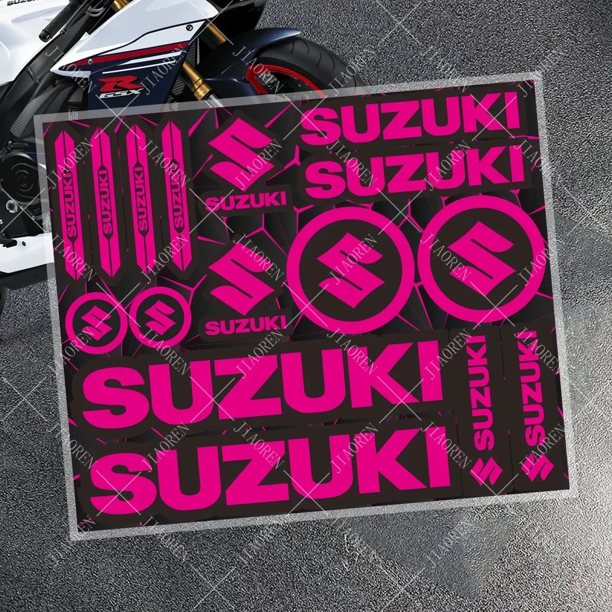 Vinyl Suzuki Sticker Logo Helmet Car Tank Decal image 4