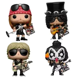 funkoe Music Vintage Heavy Metal Kiss Band Rock Poster Music Team 51#52# Decoration Ornaments Action Figure Collection Model