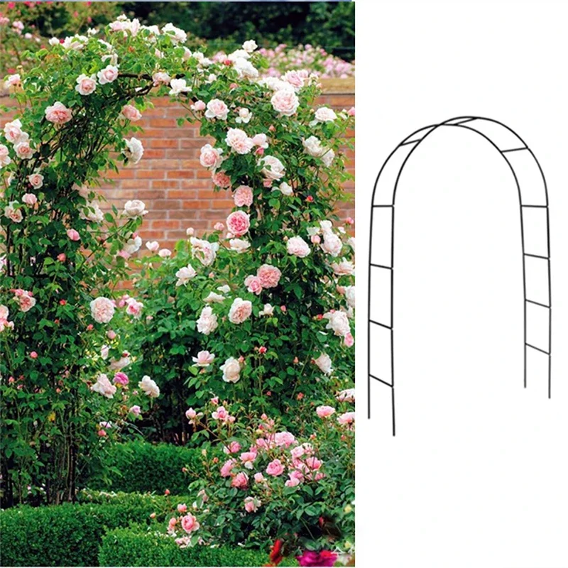 

Iron Wedding Arches Wedding Birthday Event Party Rose Flower Arch Backdrop Decoration Stand DIY Flower Plant Balloon Frame Decor