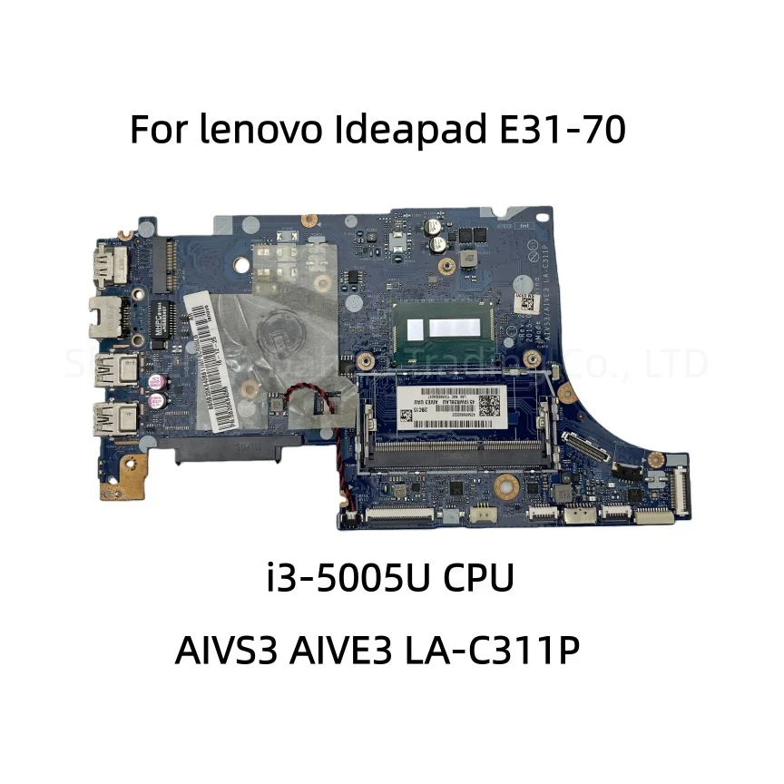 aivs3-aive3-la-c311p-for-lenovo-ideapad-e31-70-laptop-motherboard-with-i3-5005u-cpu-uma-fru-5b20k84068