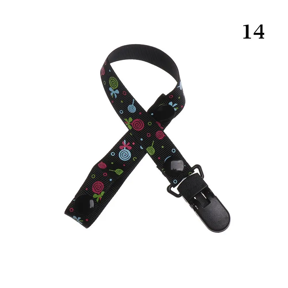 

1pc NEW Colorful Adjustable Length Infant Nipple Strap Anti-drop Rope Dummy Clips Pacifier Chain Baby Teething Soother