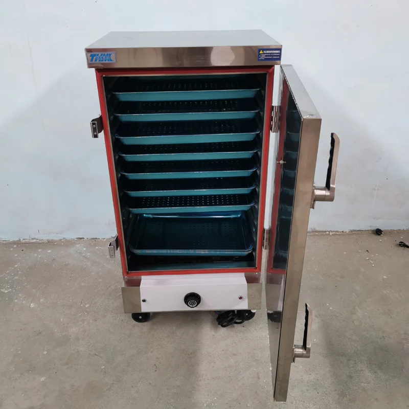 Электрическая пароварка для риса, коммерческое оборудование для приготовления пищи в ресторане из нержавеющей стали, паровой рисовый шкаф