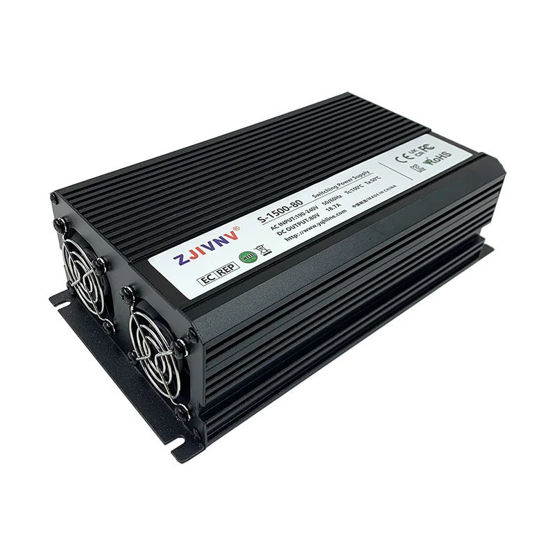 1500W Switching Power Supply AC 110VAC/220VAC to DC 12V 13.8V 24V 36V 48V 60V 72V 80V 90V MS-1500