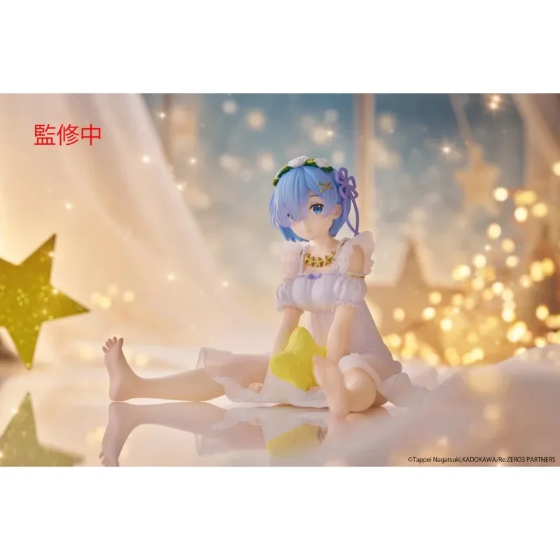 En stock Taito Re:La vida en un mundo diferente de Zero Rem Star Dreamy Ver. Modelo de regalo de juguete de figura de acción de Anime de muñeca linda de escritorio