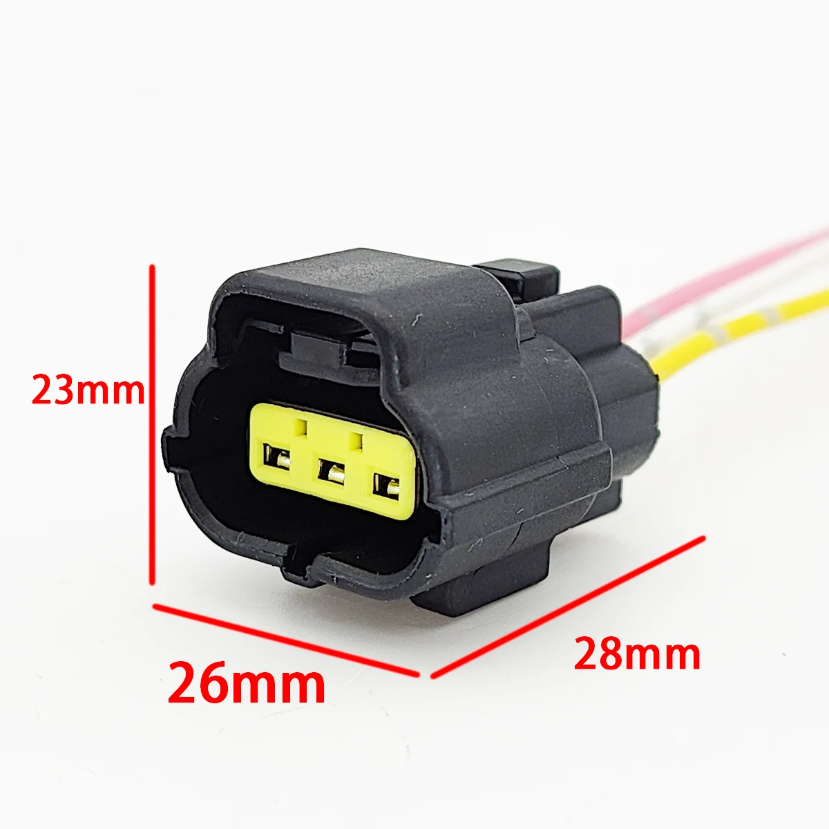 3Pin Auto Camshaft Eccentric Shaft Position Socket Sensor Plug Waterproof Female Electronic Connector Wiring Harness 174357-2