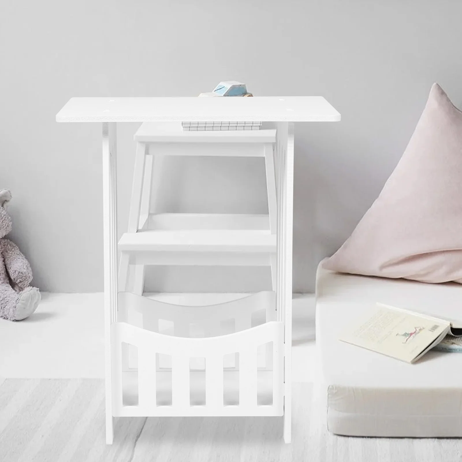 Nightstand Table Furniture Side End Tables for Bedroom Sofa Bedside White Child