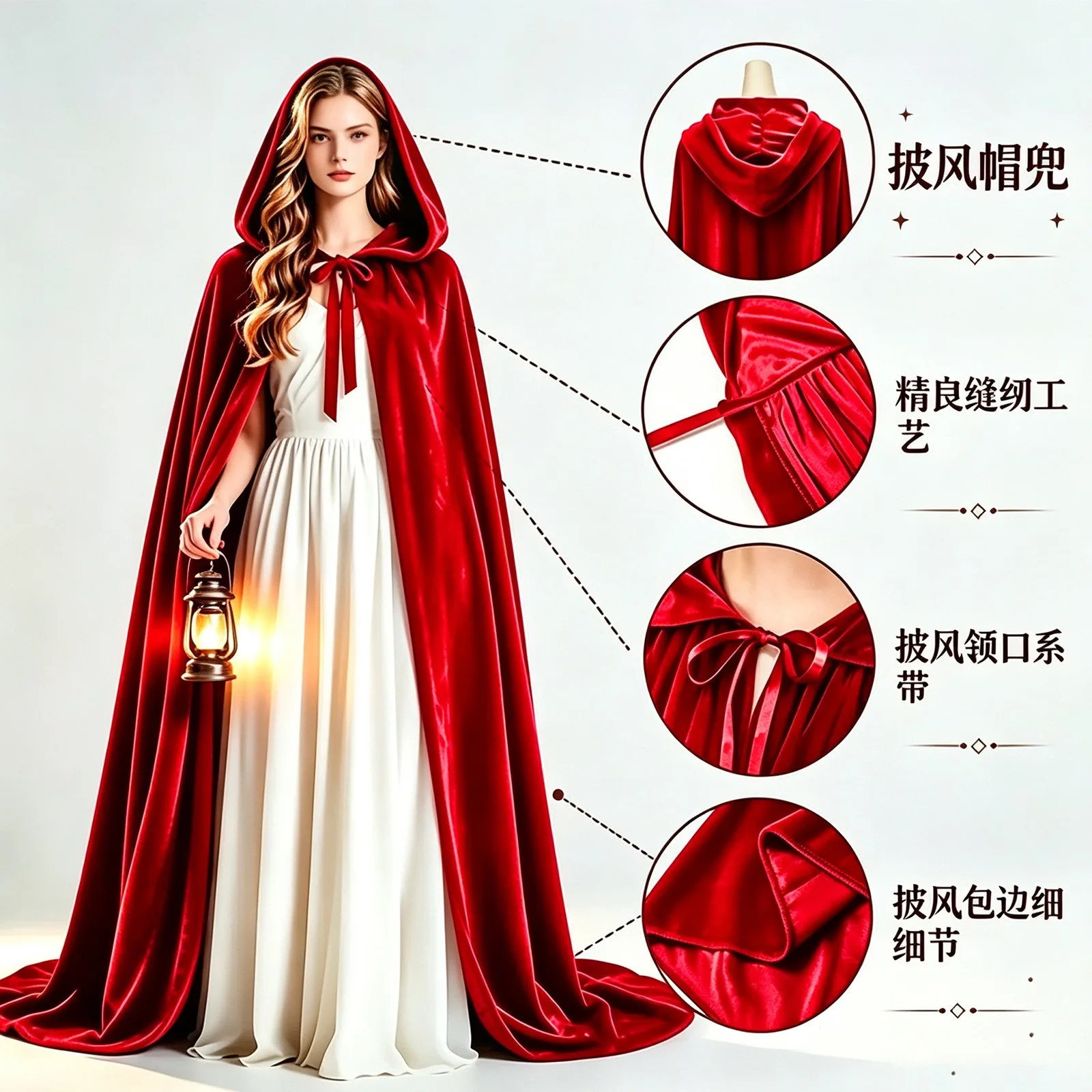 ผ้าคลุมคอสเพลย์สำหรับงานปาร์ตี - Free Cosplay Prop Patterns บทวิจารณ์และราคา