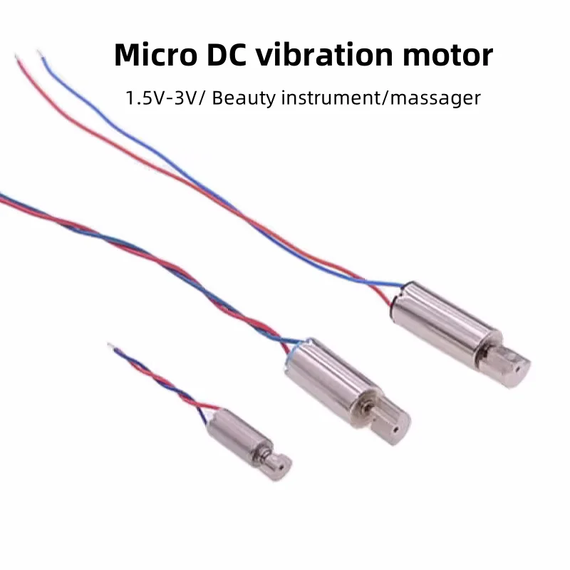 Micro Vibration Motor 3V Massager Beauty Instrument Motor 408/612/614/716 Hollow Cup With Eccentric Vibrator Small Motor