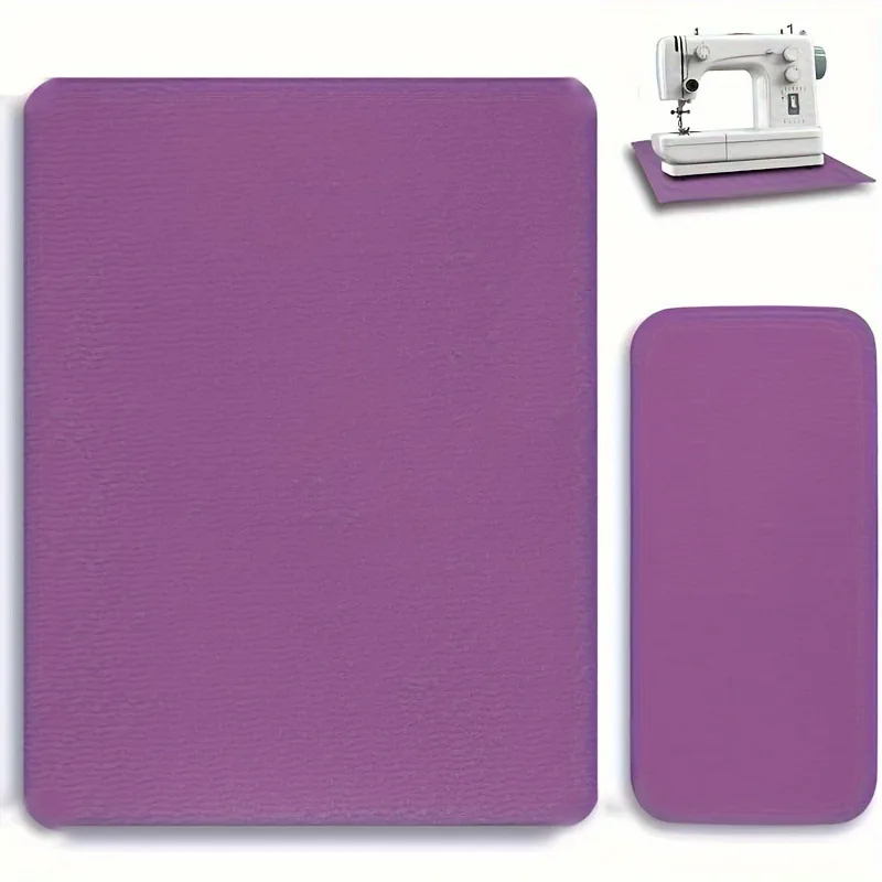 2pcs Sewing Machine Muffling Mat Sewing Machine Pedal Mat No Slip Mat for Reduce Vibrations DIY Sewing Tools Accessories