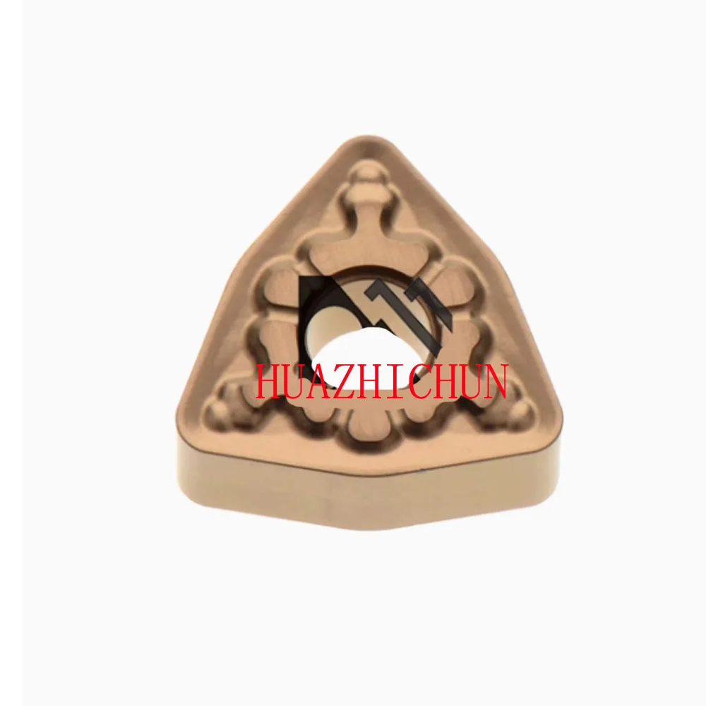 

HUAZHICHUN WNMG060408-TM T9225 Nc Лезвие Bawang Лезвие с пентаграммой Режущий слот Режущее лезвие Лопасть Bawang