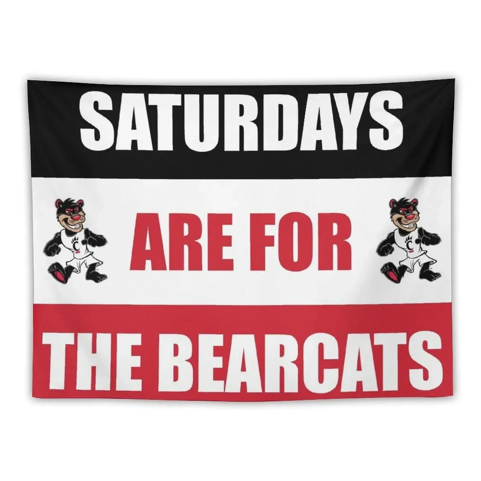 Saturdays Are For The Bearcats Tapestry Room Design Home Decorations Tapestry