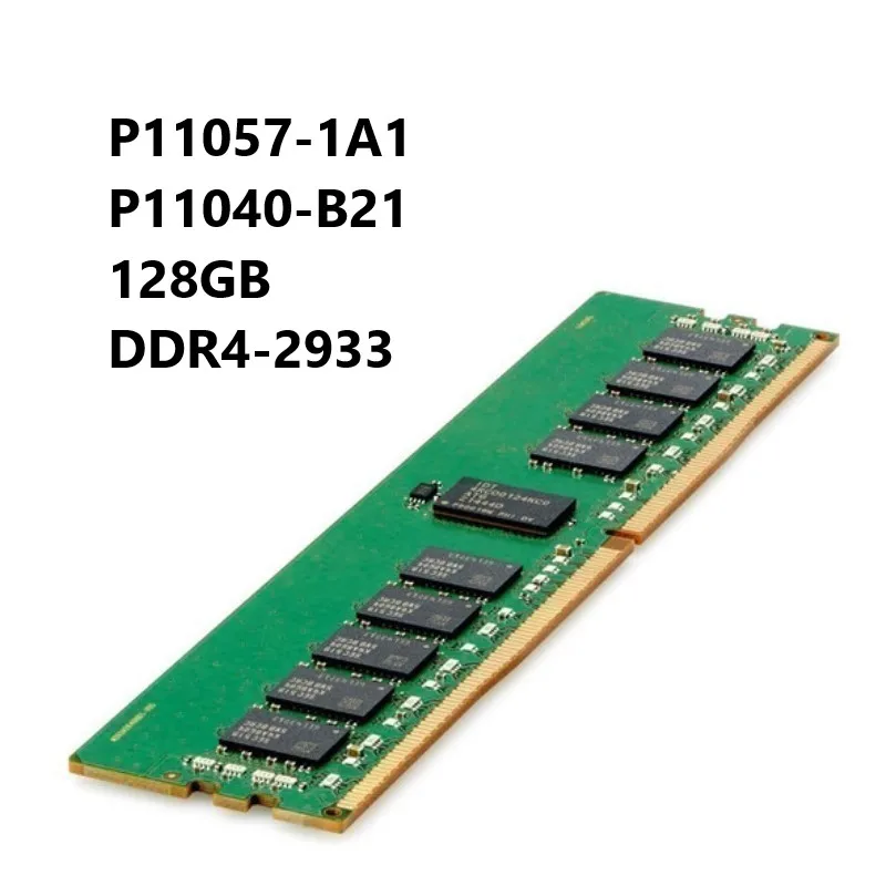 Smart Memory P11057-1A1 P11040-B21 128GB Quad Rank x4 DDR4-2933 CL24 PC4-23400 288-Pin LRDIMM RAM for H+PE ProLiant G10 Server