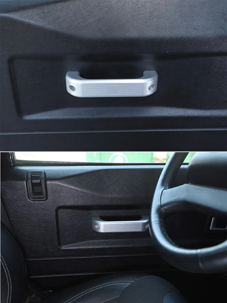 For Land Rover Defender 90 110 2004-18 Aluminum Alloy Car Door Inner Door Bowl Door Handle Decoration Replacement Accessories
