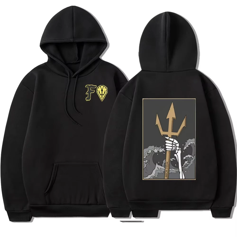 

2025 New Arrival Men Oversized Hoodie Mich Team Forward Observations Group Fog Awesome Cotton Long Sleeve Hooded Sweatshirts