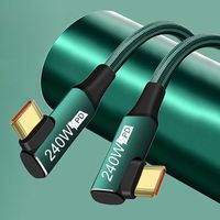 High-Speed Mobile Phone EMAKER Chip PD 240W USB C Fast Charging Cable 48V 5A Type-C Data Cord