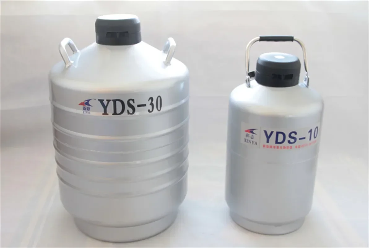 3/6/10/15/30L Liquid nitrogen container Cryogenic Tank dewar liquid nitrogen container with Liquid Nitrogen tank For YDS-10