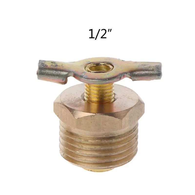 NPT 1/4 "3/8" ''ท่อระบายน้ำเครื่องอัดอากาศไอเสียหมุนควบคุมสำหรับวาล์ว