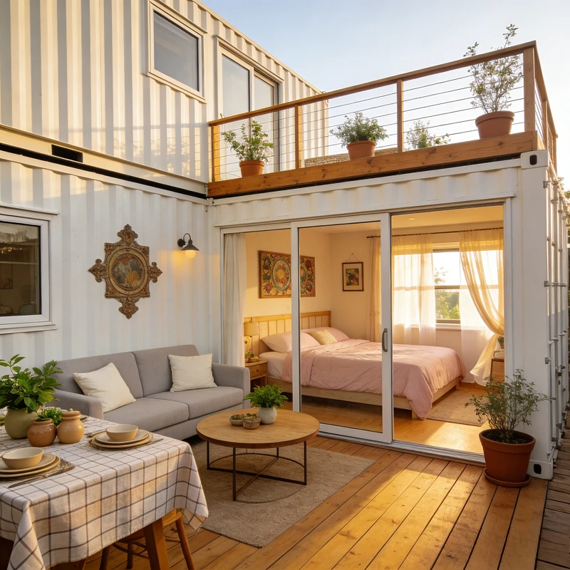 Customizable Manufactured Shipping Container Homes Prefab Modular Container Home 20ft 30ft 40ft Expandable Container House