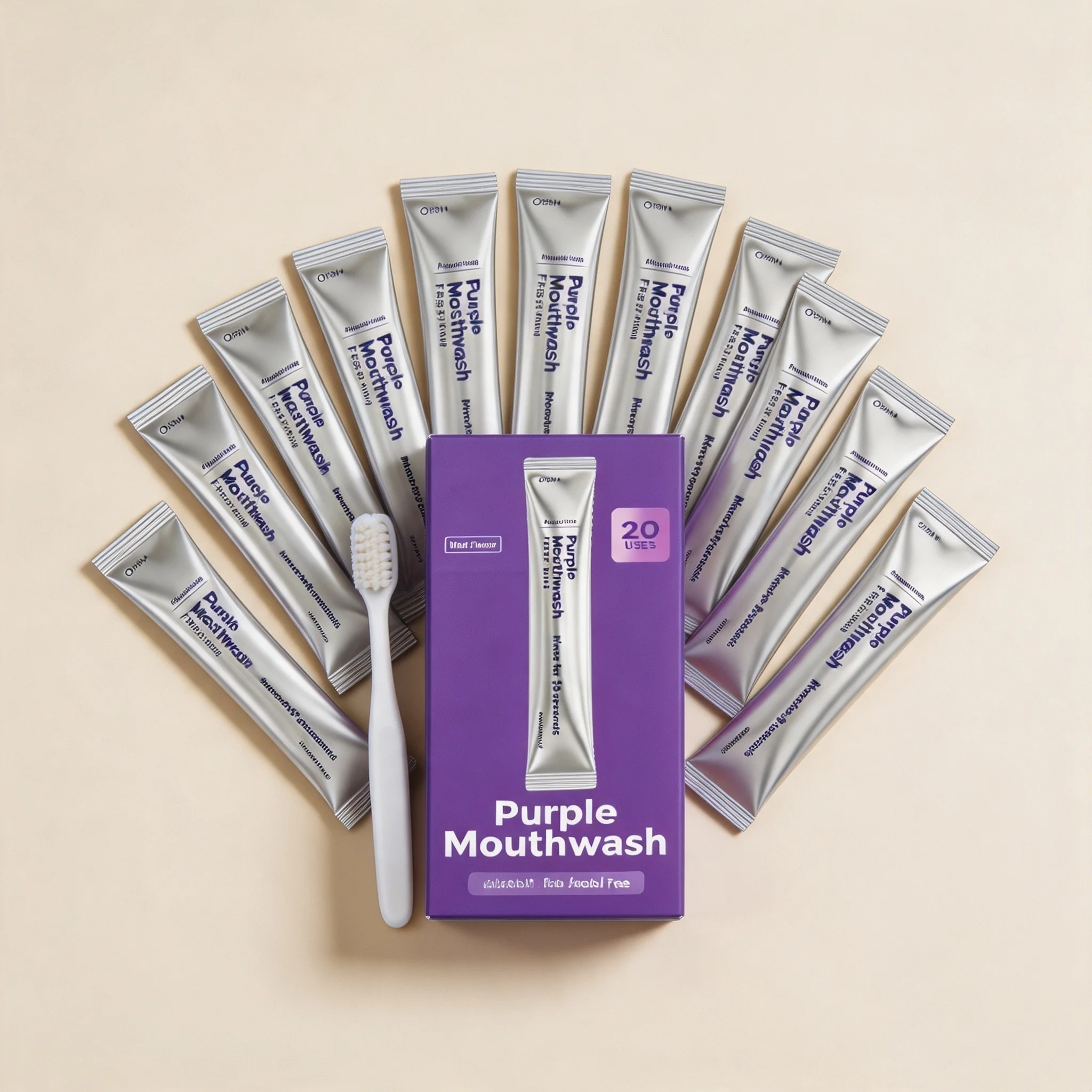 Neues Minz-Mundwasser, einzeln verpackt, zur Behandlung von Mundgeruch, langanhaltende Frische, Zahnfleckenentfernung, Reise-Mundpflege-Mundwasser – Detail 4