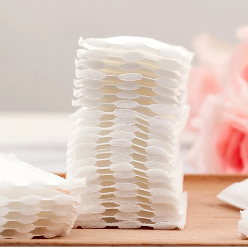 1 ~ 10 Stuks Make-Up Remover Pads 3-laags Wattenschijfjes Vormen Gezichtsverwijderaar Katoenen Gezichtsverzorging Verzorgende Pads Huidreiniging