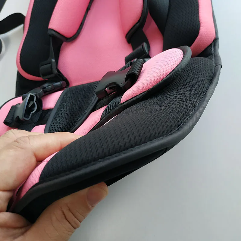 Baby Travel Suitcase Cushion With Harness Suit For Car Seat Dinner Chair Matress Safety Belt Foldable Baby Accessories