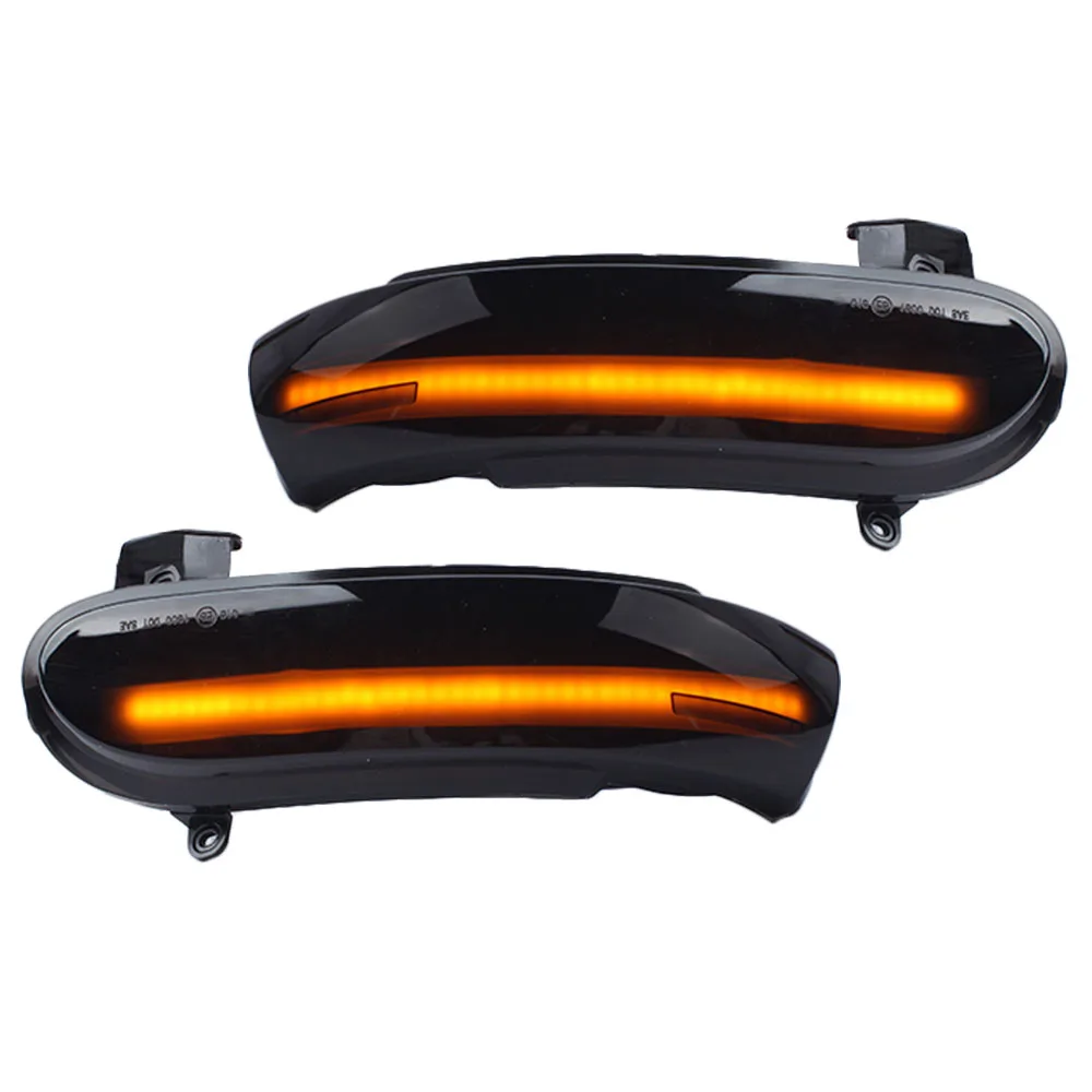 1 Pair * Car LED Side Mirror Turn Signal Lights Fit for Mercedes Benz SL-Class R230 W230 2008-2011 Left/ Right