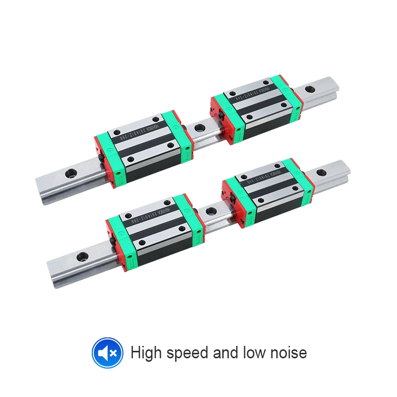 CNC router kit 2pcs linear rail HGR15 HGR20 4pcs HGW15CC/HGW20CC slides block 1set ball screw kit  SFU1610 2010 For CNC parts