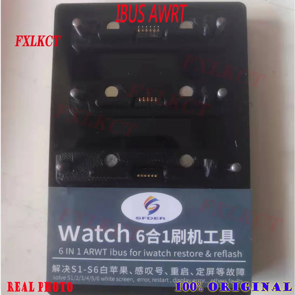 GSMJUSTONCCT AWRT 어댑터 복원 도구, 복원 상자, 업그레이드 수리 소프트웨어, iBus, S1, S2, S3, S4, S5, S6, 38mm, 42mm