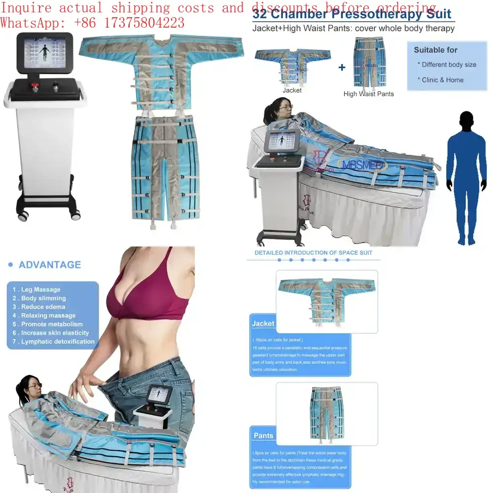 

Customized Professional Whole Body Arm Massage Limphatic Drenaige Pressotherapy Machine