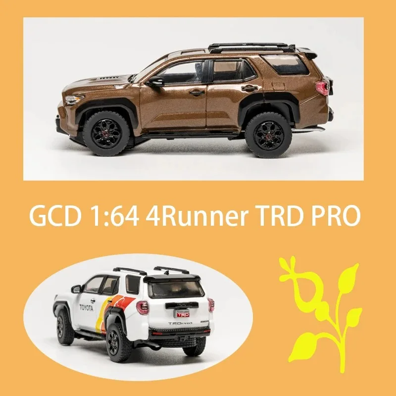 GCD 1:64 Scale 4Runner TRD PRO Alloy Car Model Classics Adult