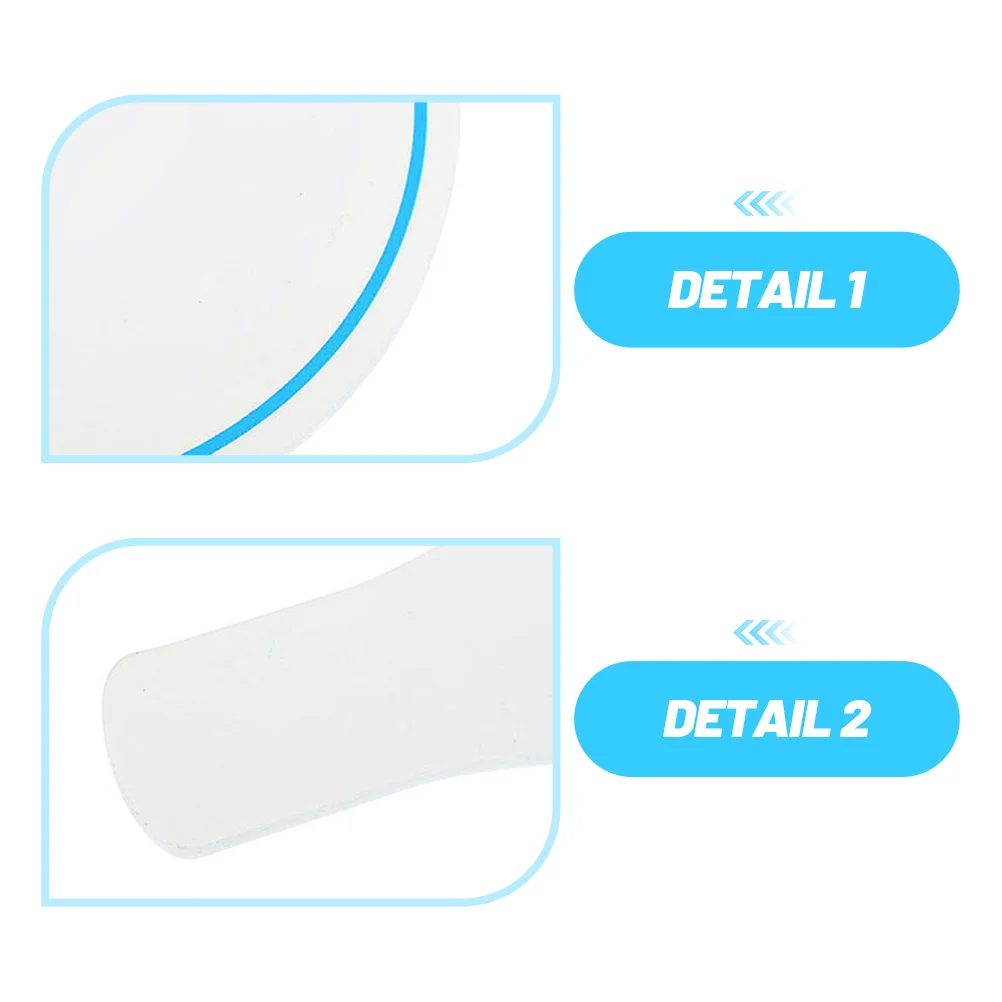 2Pcs Handheld Whiteboard Reusable Score Board Lightweight Dry Erase Writing Board for Education Presentations Contests Event