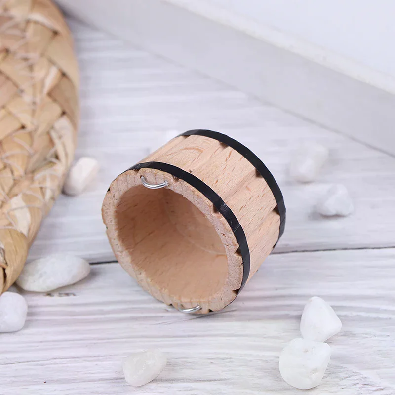 1:12 casa de muñecas miniaturas lavabo de madera barril modelo muebles accesorios para decoración de casa de muñecas niños juguetes para juego de imitación regalo