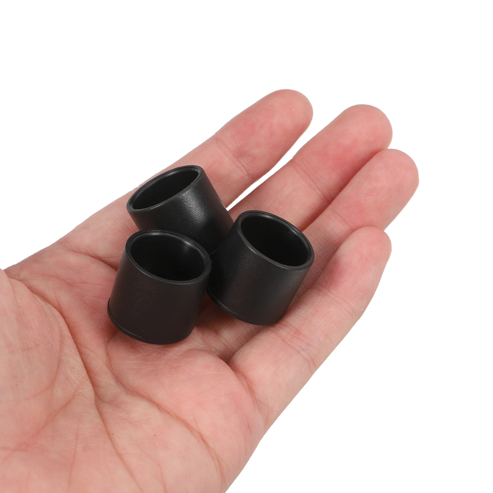 50 قطعة اكسسوارات خيمة غطاء مطاطي القطب تلميح غطاء للتخييم التنزه عمود الخيمة سدادة طرفية قماش القنب المظلة البولنديين الاستخدام في الهواء الطلق الأسود #4