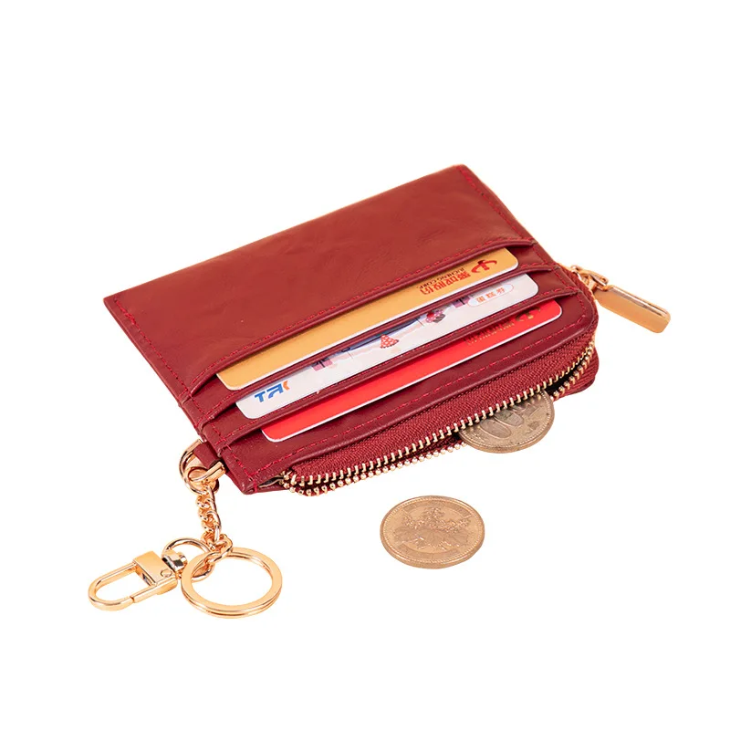 Coin Purse Zipper Coin Purse Portable Coin Purse Mini Change Wallet for Women Coin Pocket Money for Women Credit Card ID Key