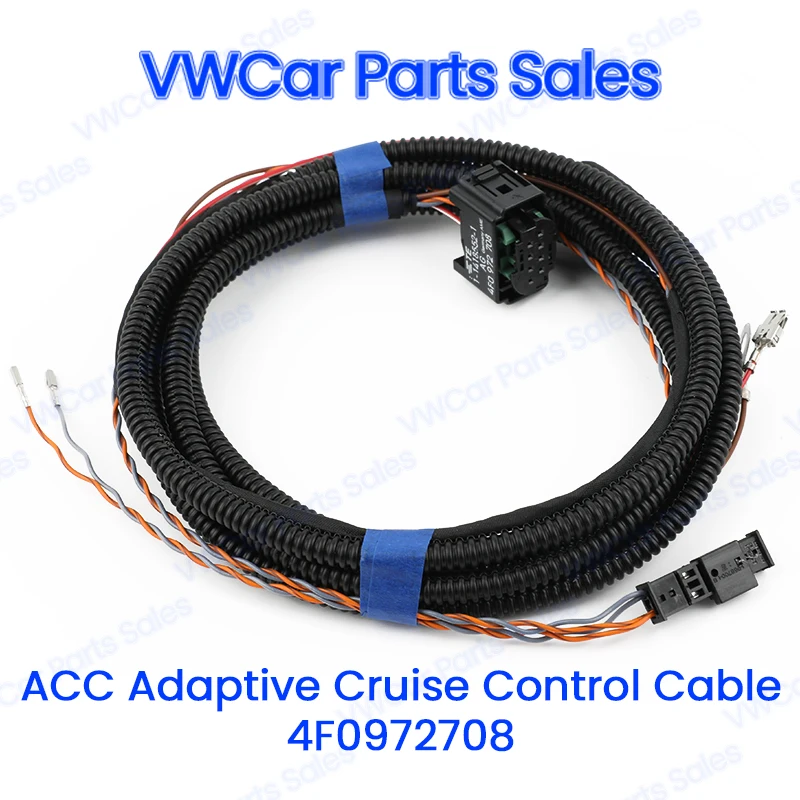 

4F0972708 OEM Car Install ACC Adaptive Cruise Control Active Cruise Cable Harness Plug For VW Golf 7 MK7 R A3 4F0 972 708