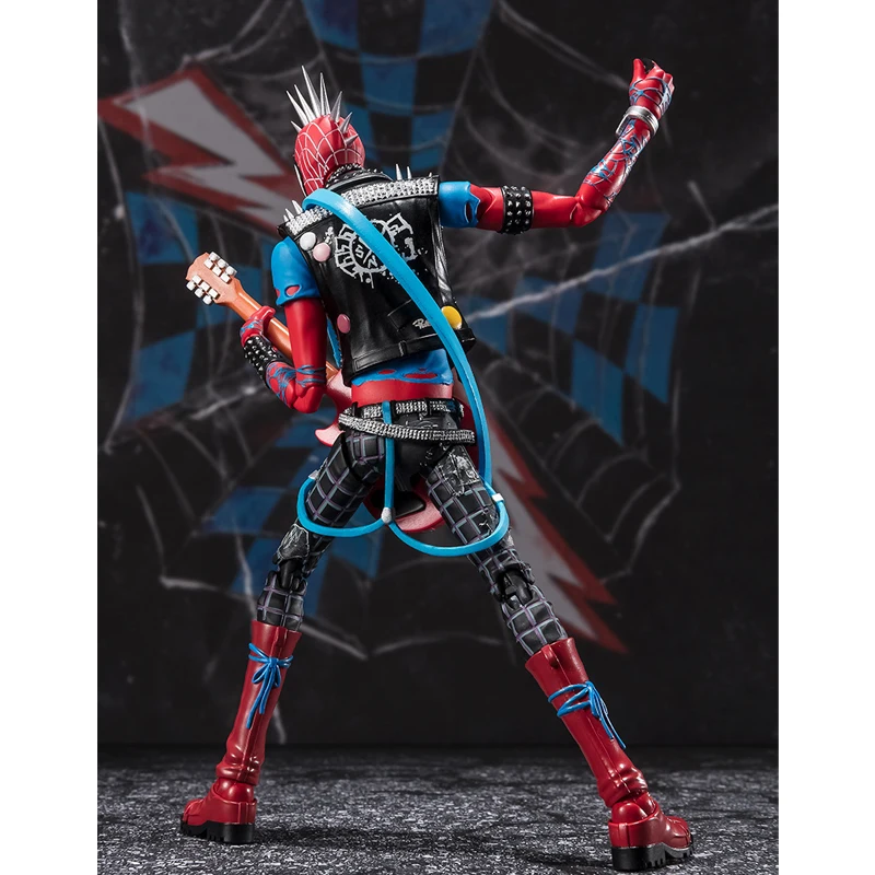 Original Bandai S.H.Figuarts Spider-Man: Across the Spider-Verse Action Figure Collectible Model Dolls Statuette Ornament Gift