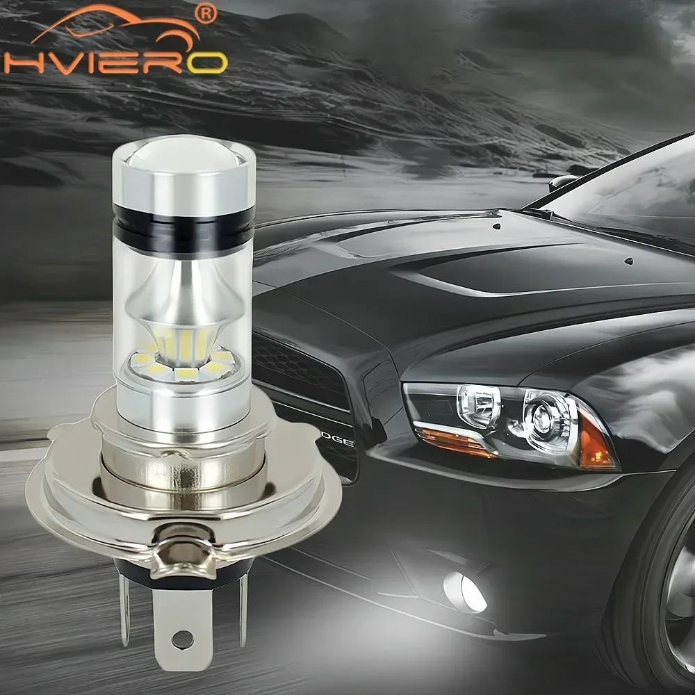 

1PCS Led Bulb 12v 10W Car Fog Light H4/H8/H16 1157 4300K 6500K White Yellow Super Bright Brake Reverse Lamp Daylight Waterproof