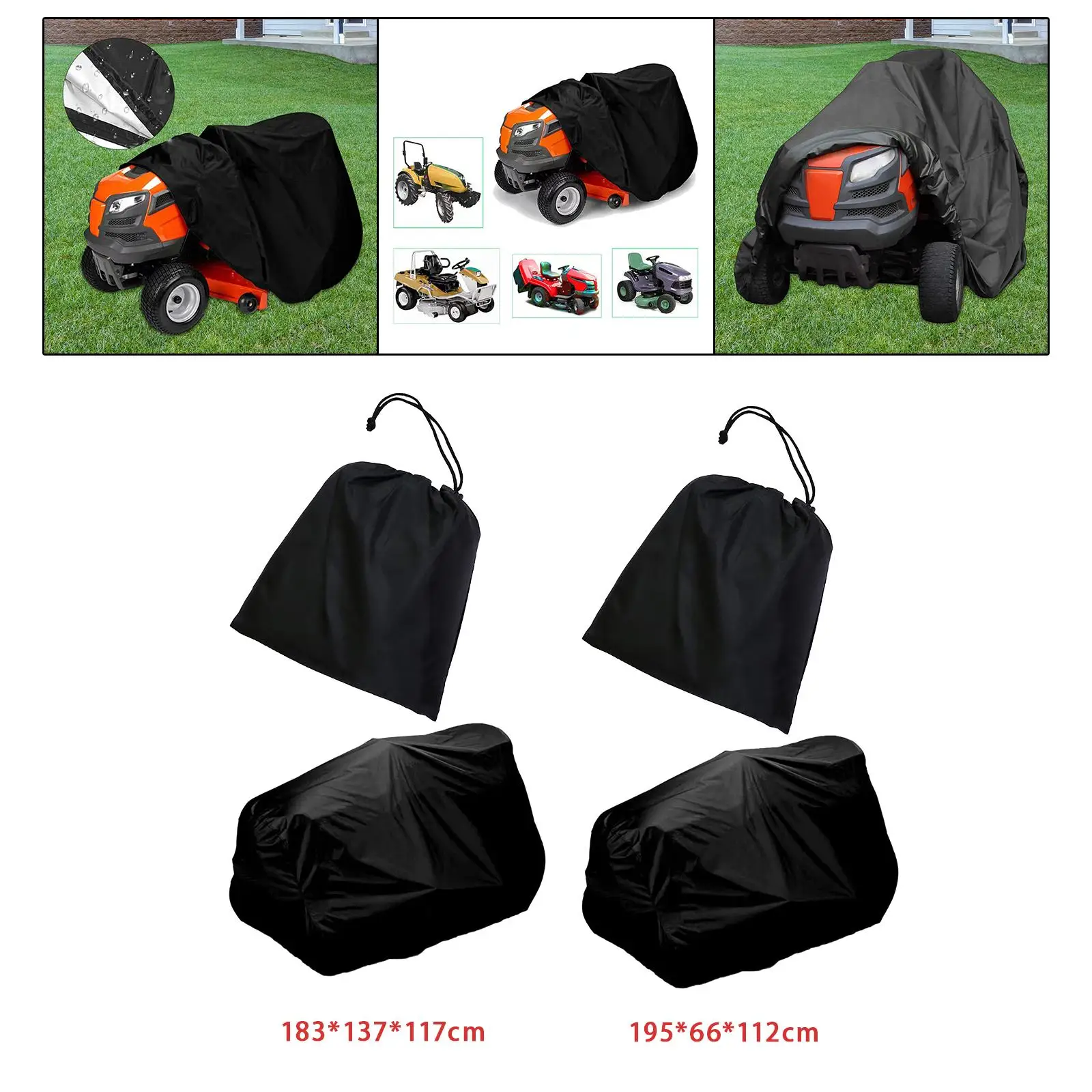 

Чехол для газонокосилки на открытом воздухе, водостойкие чехлы, чехол для газонокосилки, садовый трактор, защита на открытом воздухе
