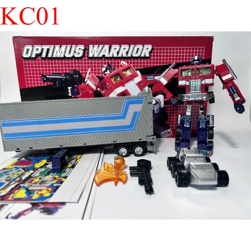 

24-hour Shipping Transformed Toys KC01 KC-01 Op Prime KO G1 Missing Link C01 C02 Alloy Action Figures Toy Gift Collection