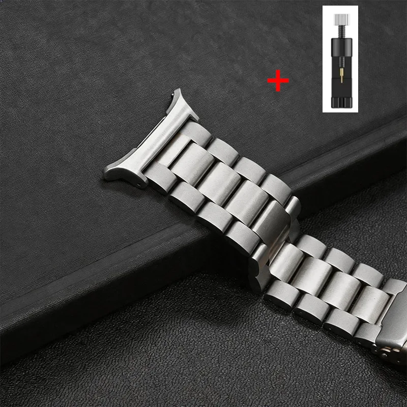 Edelstahlarmband für Samsung Galaxy Watch 8 Classic 46 mm Metallarmband Correa für Samsung Watch 8 40 mm 44 mm Band