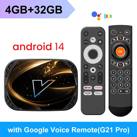 VONTAR X5 ТВ-бокс Android 14, 4ГБ ОЗУ, 128ГБ ПЗУ — фото товара