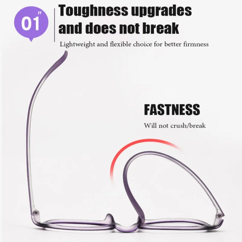 نظارات قراءة عالية الوضوح مضادة للضوء الأزرق نظارات قراءة مضادة للضوء الأزرق لقراءة HD لكبار السن في منتصف العمر