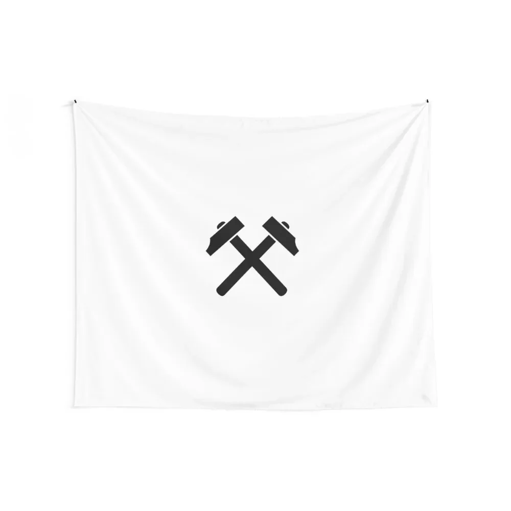 Crossed hammer Tapestry Bedroom Decorations Aesthetic Room Decoration Art Mural Tapestry