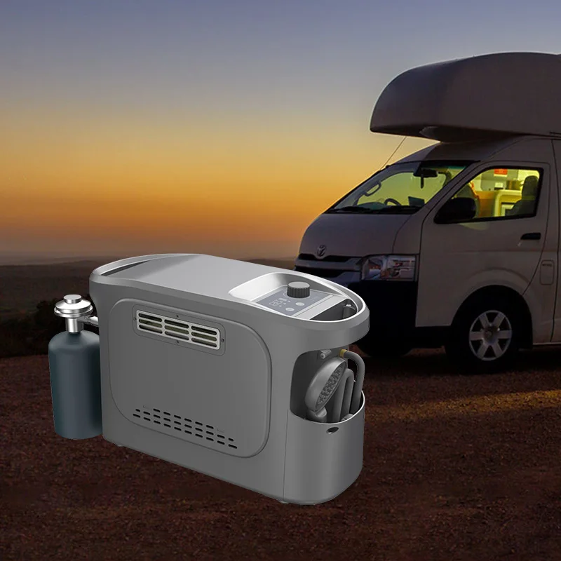 Beach Camping Caravan Portable Ignition Instant Tankless LPG Shower Gas Hot Water Heater For Taking Shower Outside
