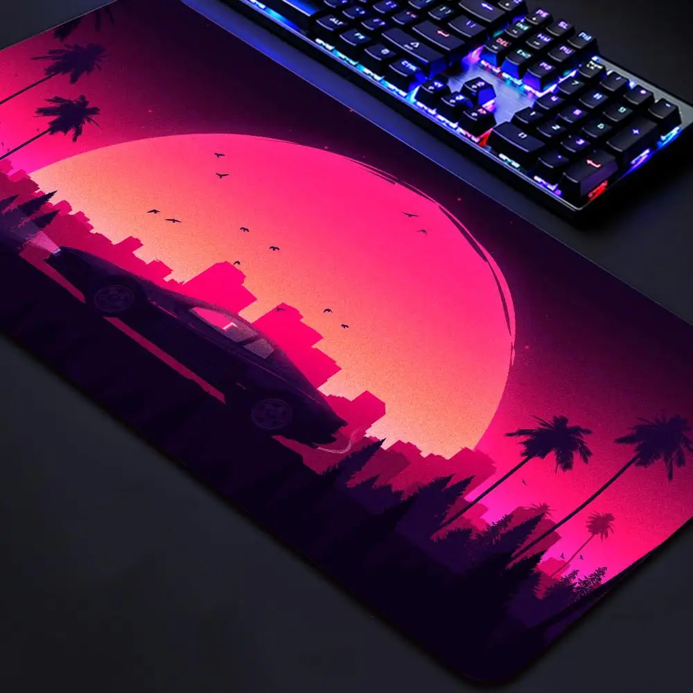 

Hotline Miami Design Mouse Pad Gaming Mousepad Big Speed Computer Rubber Accessories Mousemat 300mmx800mm For Pc Gamer Mausepad